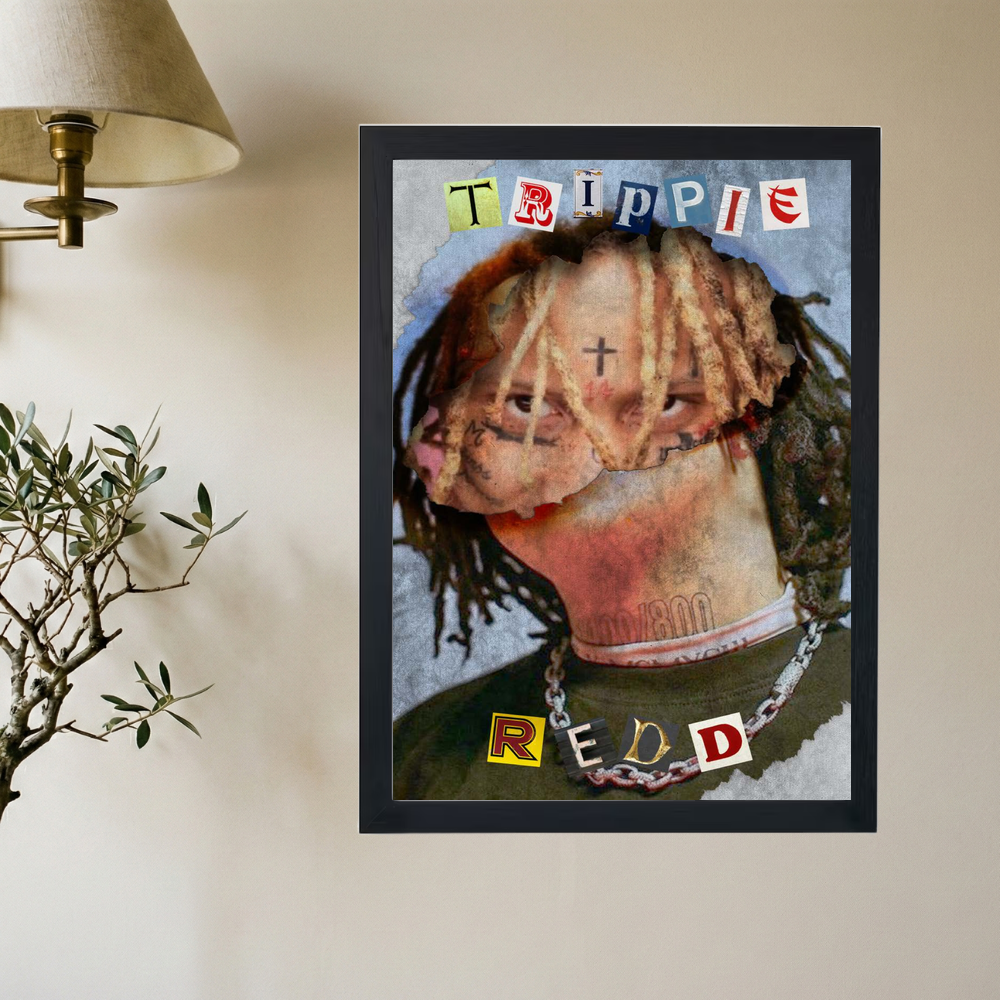 Trippie Redd 'Face It' Poster - Mockup 2