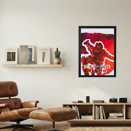 Trippie Redd 'Outline It' Poster - Mockup 1