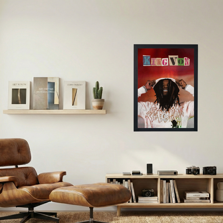 King Von 'Spell It' Poster - Mockup 1