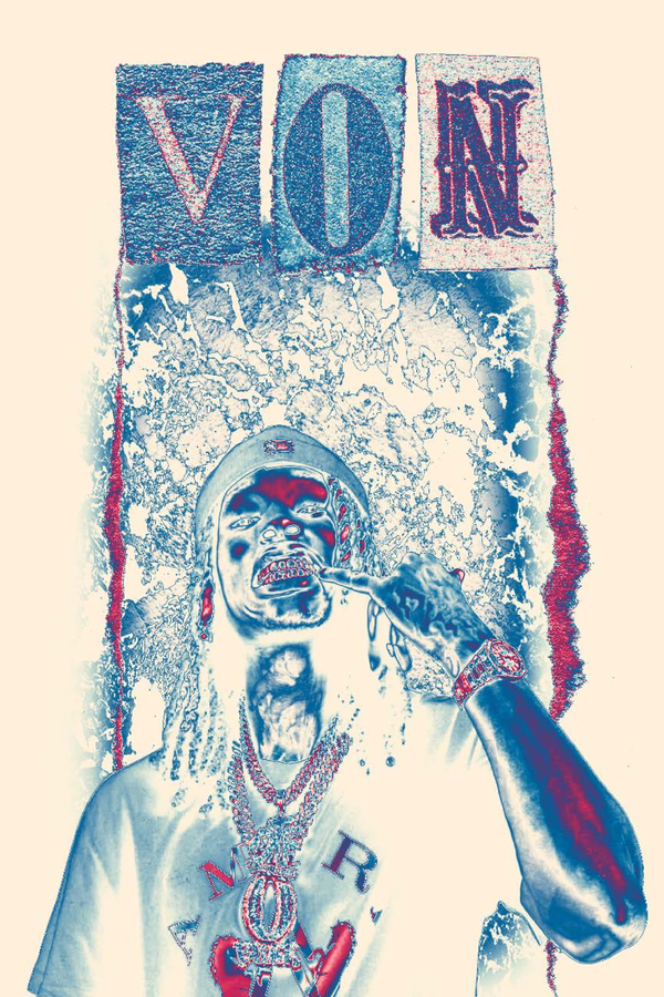 King Von 'Immortal' Poster