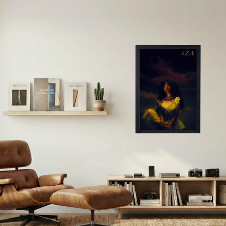 SZA 'Queen' Poster - Mockup 1