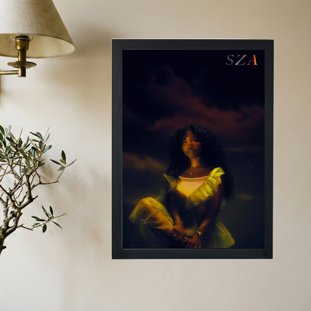 SZA 'Queen' Poster - Mockup 2
