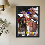 Lil Wayne 'Carter Montage' Poster - Mockup 2