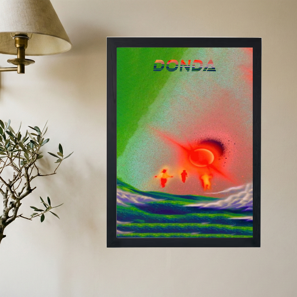Kanye West 'Donda Days' Poster - Mockup 2