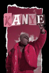 Kanye West 'Red in Atlanta' Poster