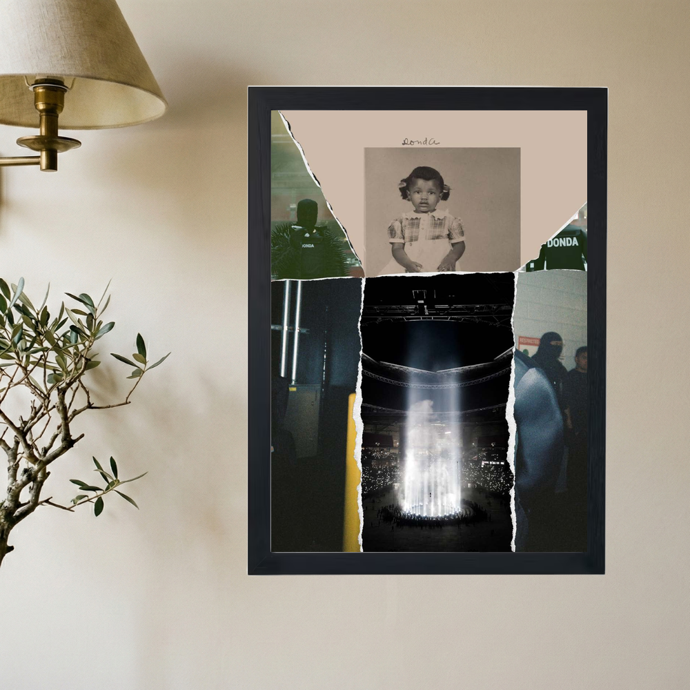 Kanye West 'Donda's Story' Poster - Mockup 2