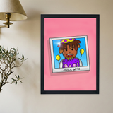 Juice WRLD 'Simpler Times' Poster - Mockup 2