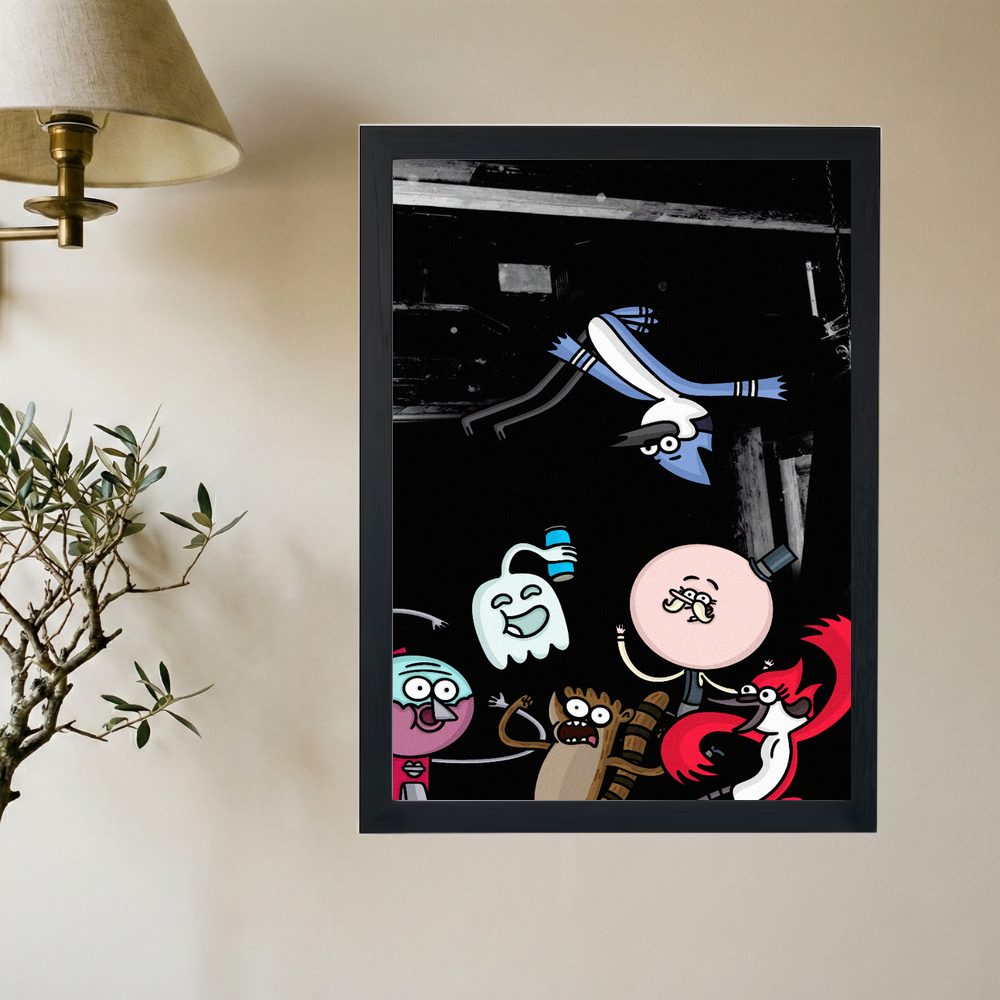 Playboi Carti x Regular Show 'Die Lit' Poster - Mockup 2