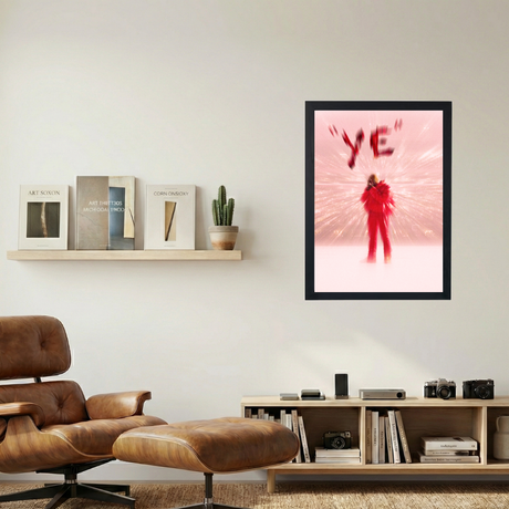 Kanye West 'YE WILL' Poster - Mockup 1