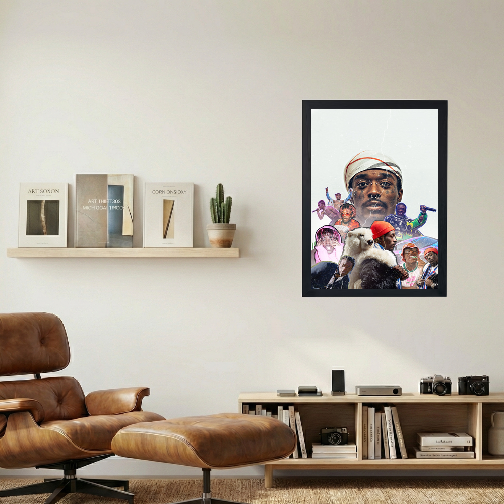 Lil Uzi Vert 'On Top' Poster - Mockup 1