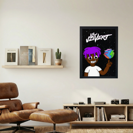 Lil Uzi Vert 'Holding The World' Poster - Mockup 1
