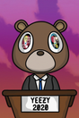 Kanye West 'YEEZY For PRESIDENT' Poster