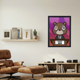 Kanye West 'YEEZY For PRESIDENT' Poster - Mockup 1