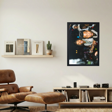 Lil Baby '4 Rings' Poster - Mockup 1