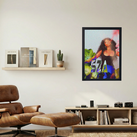 SZA 'Garden' Poster - Mockup 1