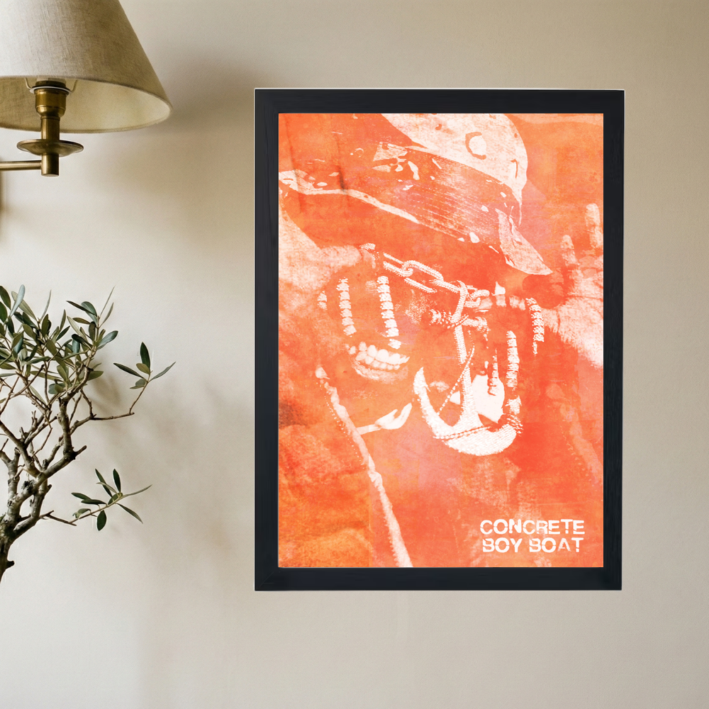 Lil Yachty 'Concrete Boy' Poster - Mockup 2