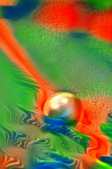 Tame Impala x Kanye West 'Donda Currents' Abstract Poster