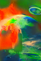 Lil Uzi Vert x Kanye West 'Eternal Donda' Abstract Poster