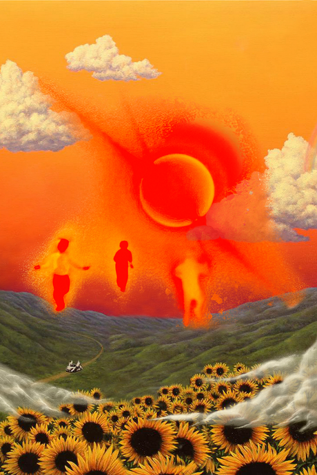 Tyler, The Creator x Kanye West 'Flower Donda' Abstract Poster