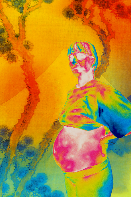 Kanye West x Kid Cudi  x Brockhampton 'KSI' Abstract Poster