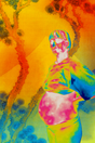 Kanye West x Kid Cudi  x Brockhampton 'KSI' Abstract Poster