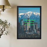 Kanye West 'Ye Struggles' Abstract Poster - Mockup 2