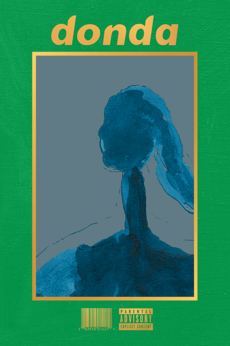 Kanye West x Frank Ocean 'Blonded Donda Fantasies' Abstract Poster
