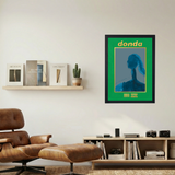 Kanye West x Frank Ocean 'Blonded Donda Fantasies' Abstract Poster - Mockup 1