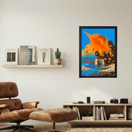 Kanye West 'Wow Donda' Abstract Poster - Mockup 1