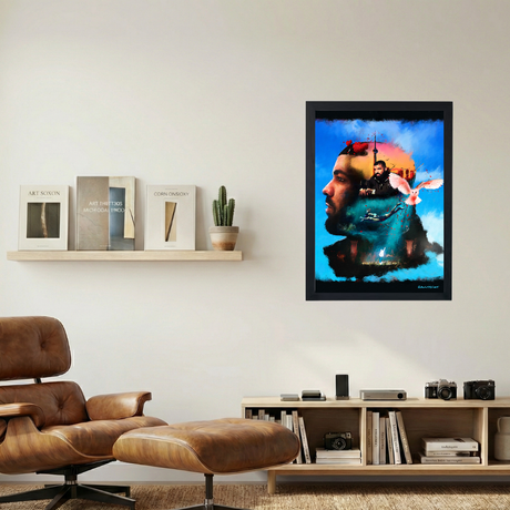 Drake 'Immortal Lover Boy' Painting Poster - Mockup 1