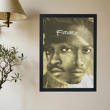 Future '2 Faced' Poster - Mockup 2