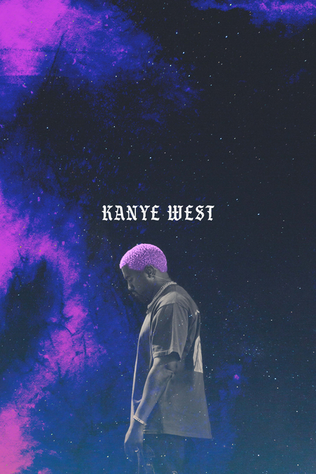 Kanye West 'Purple Fantasy' Poster