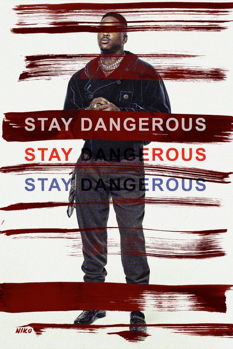 YG 'STAY DANGEROUS 3x' Poster