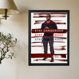 YG 'STAY DANGEROUS 3x' Poster - Mockup 2