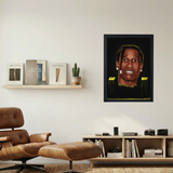 A$AP Rocky 'Shrine' Poster - Mockup 1