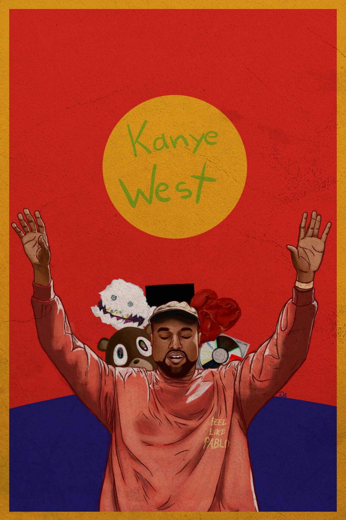 Kanye West 'Coming of Pablo' Poster