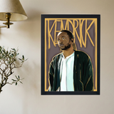 Kendrick Lamar 'Pray For Me' Poster - Mockup 2
