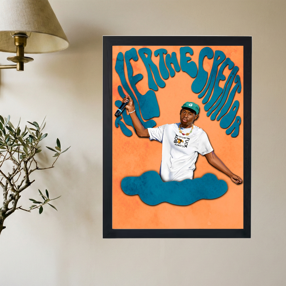 Tyler, The Creator 'Cloud' Poster - Mockup 2