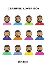 Drake 'Certified Lover Boy' Alternative Cover Poster