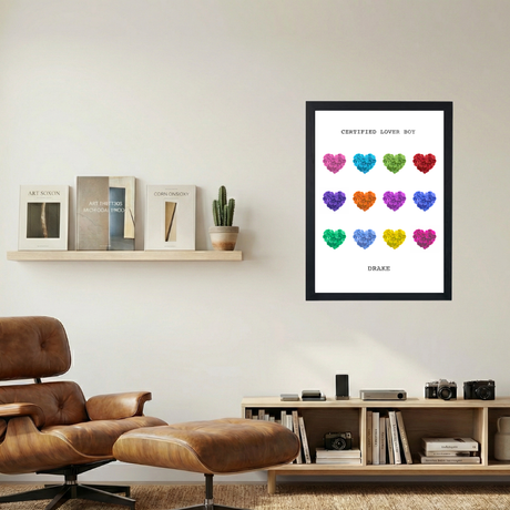 Drake 'Certified Lover Boy' Alternative Cover Poster V2 - Mockup 1