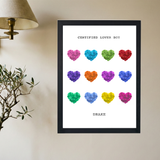 Drake 'Certified Lover Boy' Alternative Cover Poster V2 - Mockup 2