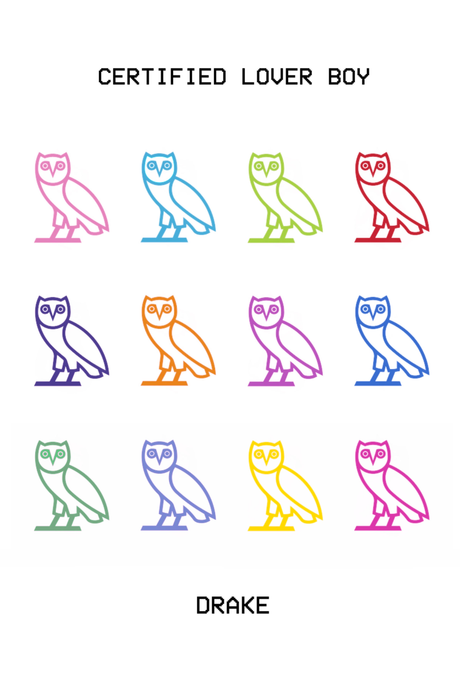 Drake 'Certified Lover Boy' Alternative Cover Poster V3