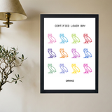 Drake 'Certified Lover Boy' Alternative Cover Poster V3 - Mockup 2
