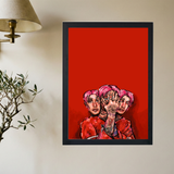Lil Peep 'Hellboy' Drawing Poster - Mockup 2