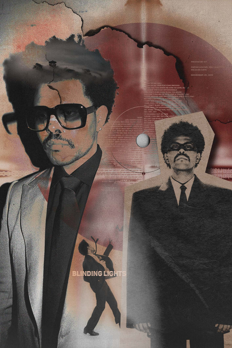 The Weeknd 'Blinding Lights' Poster