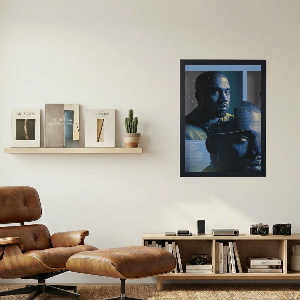 Kanye West 'Architect' Poster - Mockup 1