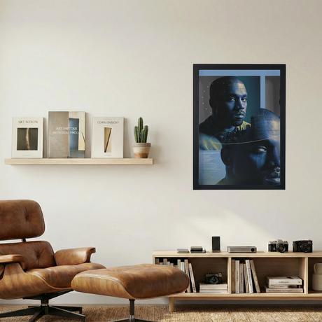 Kanye West 'Architect' Poster - Mockup 1