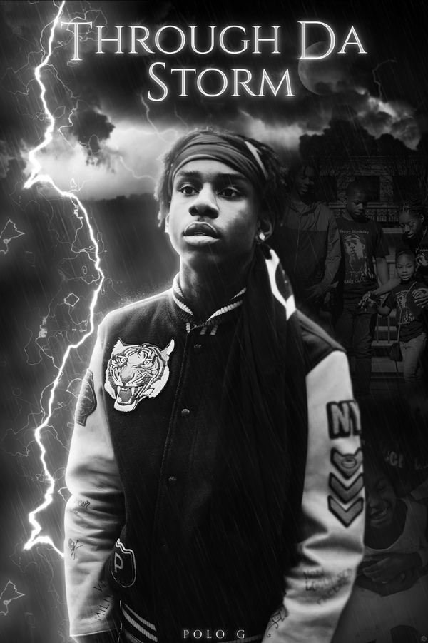 Polo G 'Through Da Storm' Poster
