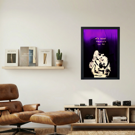 Kanye West 'Miracles On Me' Poster - Mockup 1