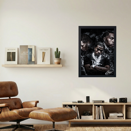 Lil Baby 'Dior Killa' Poster - Mockup 1